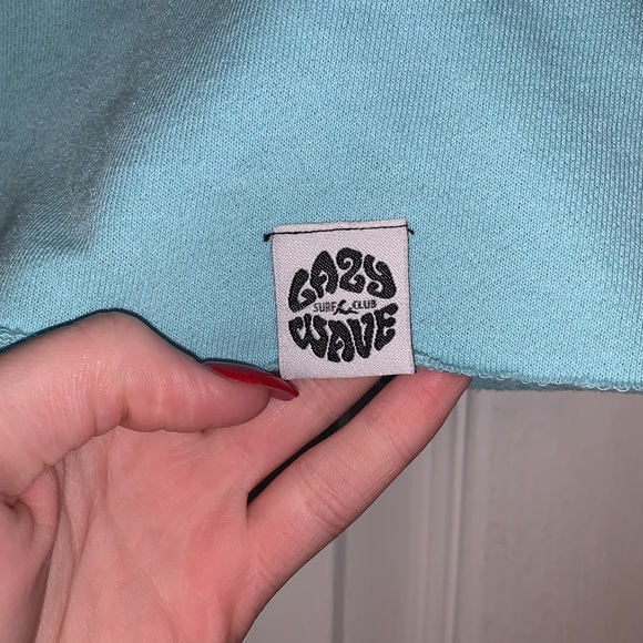 ⭐️Brand new teal H&M cropped muscle tank top - Picture 2 of 3